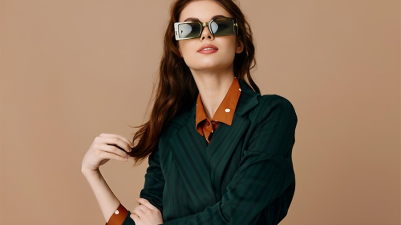 Woman fashion model
